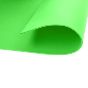 CORBAS GOMA EVA LISA VERDE CLARO 60x40cm1.5mm